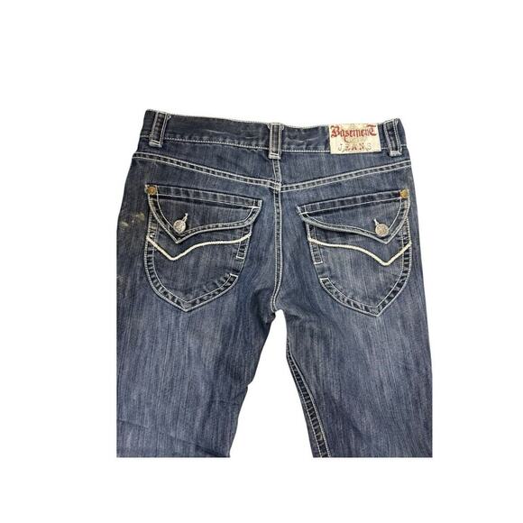 Vintage Basement Jeans Y2K 00s W34 L32 Worn Perfectly - Picture 8 of 9